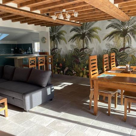 Charmante Maison A Deux Pas De La Mer Gouville-sur-Mer Exteriör bild