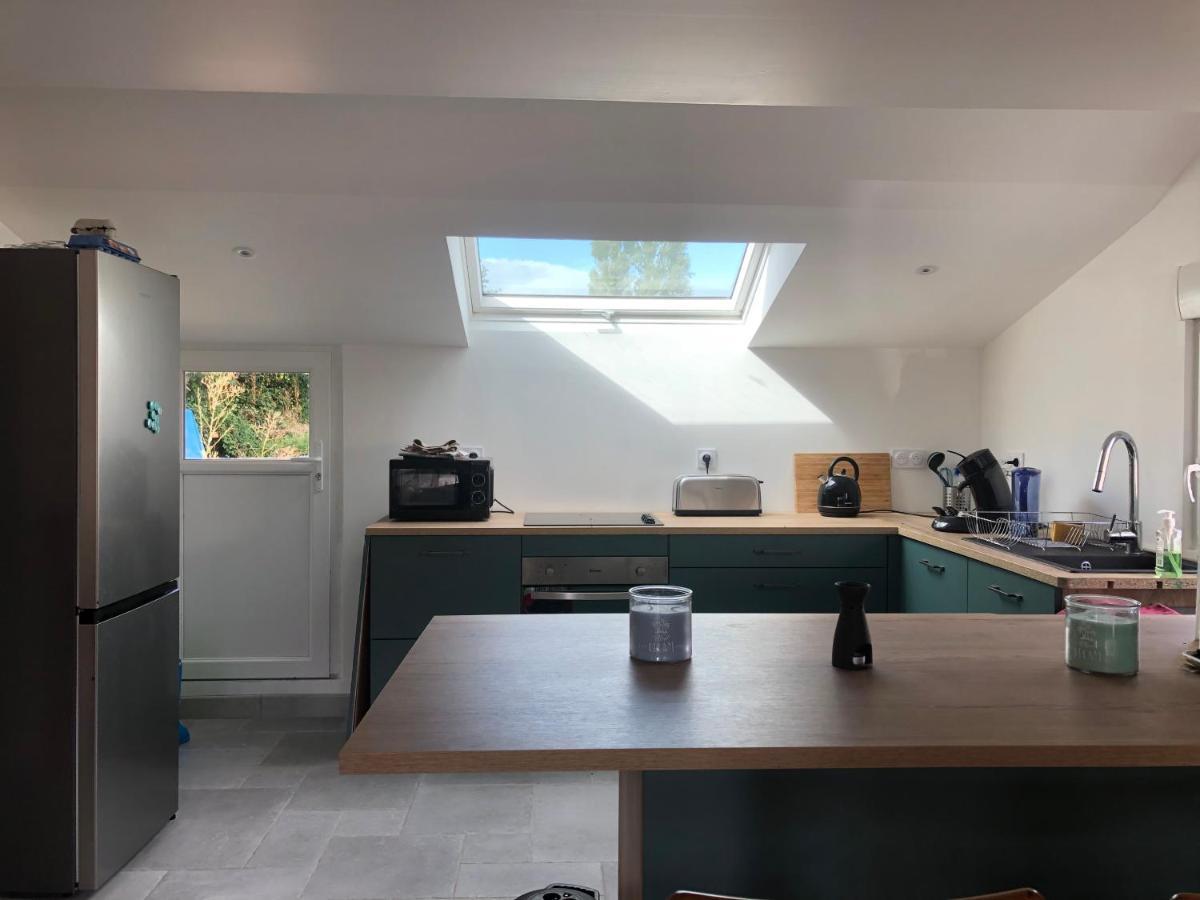 Charmante Maison A Deux Pas De La Mer Gouville-sur-Mer Exteriör bild