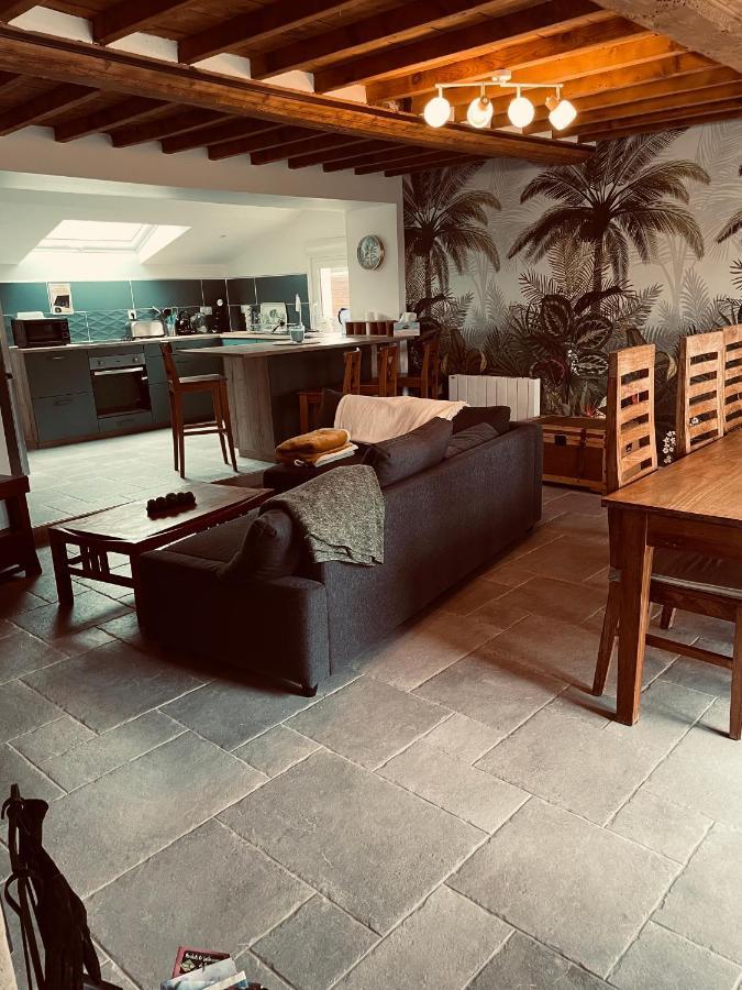 Charmante Maison A Deux Pas De La Mer Gouville-sur-Mer Exteriör bild